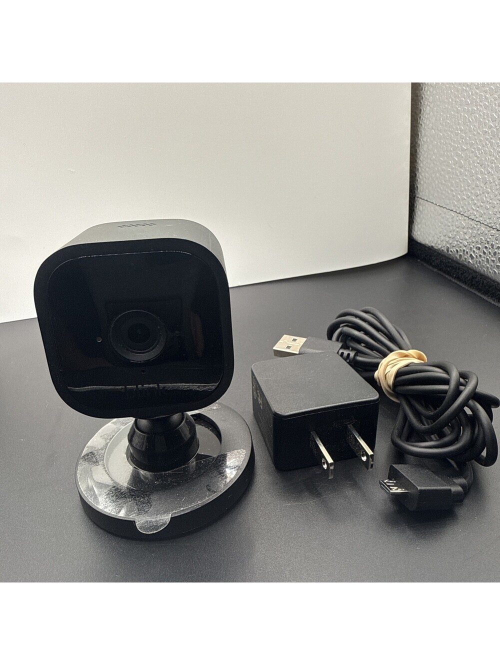 Blink Mini 2 Plug-in Smart Security Camera HD Video - Black